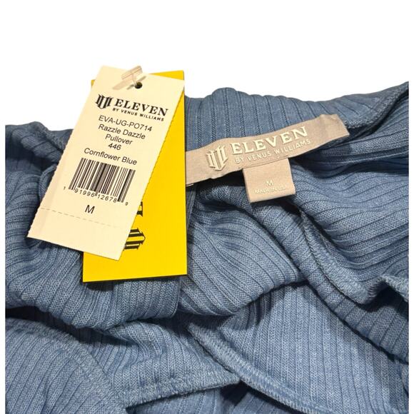 NWT! Eleven by Venus Williams Razzle Dazzle Cropped Pullover - Size Medium - Picture 8 of 8